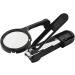 HAICHEN TEC Guinea Pig Nail Clippers with Magnifying Glass - Stainless Steel Claw Toenail Trimmer for Small Animals - Pet Grooming Supplies - Buy Online on SooperMarket.com