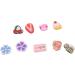 OUHUAN 2000 Pieces 3D Fruit Flower Clay Slices for Slime Nail Art Decorations - Buy Online on SooperMarket.com