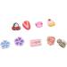MRNHA 2000 Pieces 3D Fruit Flower Clay Slices for Slime DIY Crafts Nail Art Decorations - Buy Online on SooperMarket.com