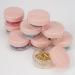 24-Pack Mini Pink Lip Balm Jars - Empty Plastic Cream Cans for Travel Cosmetics and Nail Art - Perfect for Creams Lotions & Masks - Buy Online on SooperMarket.com