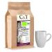 C&T Bio Espresso Crema - 100% Arabica Decaffeinated Coffee Whole Beans 1000g | Premium Kraft Paper Bag - Buy Online on SooperMarket.com
