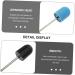 Healeved 1 Set Nail Color Sand Cap Nail Art Polishing Caps Nail Polisher Caps Electric Tool Nail Bit Fine Grit Nail Art Tools Electric Nail File Replacement Sandblasting Nail Flakes Corner 2x1.5cm Blue - Buy Online on SooperMarket.com