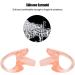Replacement Soft Silicone Ear Buds Earmold (Left and Right Ear) for Two Way Radio Large Earmold Inserts for Most Coil Tube Audio Kits(Large) - Buy Online on SooperMarket.com