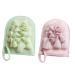 minkissy Bath Sponge Infant Mittens Shower Sponge Rub Mud Baby Japanese and Korean