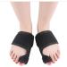 Healeved Bunion Toe Separators Kit - 2 Pairs | Pain Relief & Toe Alignment | Hammer Toe Corrector & Bunion Protector | Black Valgus Toe Sleeve Set - Buy Online on SooperMarket.com