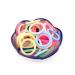 20Pcs Mix 14 Colors Safe Silicone Pacifier Dummy Chain Adapter Holder O Ring - Inner Size 21.5mm - Buy Online on SooperMarket.com