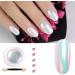 Nail Mirror Powder - Shiny Neon Effect Glitter for Chameleon & Mermaid Nail Art | International Shipping Available - Buy Online on SooperMarket.com