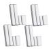 Healeved 4 Sets Nail Magnet Nail Art Tools Nail Polish Magnets Nail Tools Magnet for Nails Polish Cat Eye Nail Tool Magnet for Nails Art 4 Piece Set Magnetic