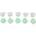 Cryfok Strength Tooth Polish Kit - 20 Natural Organic Tooth Polishing Pieces for Oral Care & Cosmetic Tooth Painting (Green) - Buy Online on SooperMarket.com