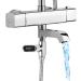 Digital Shower Thermometer 5 85 C | 360 Rotating LED Water Meter | Baby & Elderly Safe Thermometer - Buy Online on SooperMarket.com