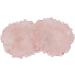Jauarta 2 Pack Rose Quartz Eye Pads - Migraine Relief Reduces Puffiness & Wrinkles - Cooling Eye Covers for Soothing Relaxation - Buy Online on SooperMarket.com