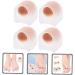 2 Pairs Silicone Toe Sleeves & Splint for Toe Separation & Valgus Correction - Reusable & Comfortable Toe Splitter Set 2.7x2.2cm - Buy Online on SooperMarket.com