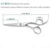 Kinsaro 5.5 Barber Scissors - Professional 440C Hair Cutting Shears with Silvery Convex Blades - Buy Online on SooperMarket.com