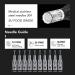 Derma Pen Microneedling 36 Pins - 10 Pcs Replacement Cartridges | Screw Thread Slot Disposable Parts - Buy Online on SooperMarket.com