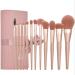DFHBFG 12 Makeup Brush Set Beginner Soft Brush Full Eyeshadow Brush As the picture shows D