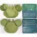 Vicloon Baby Suction Plate - Non Slip Silicone Toddler Plate for Self Feeding Training - Green Divided Plate for Highchairs Trays - Buy Online on SooperMarket.com