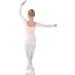 Danswan Long Sleeve Leotard for Girls | Ballet Pink Gymnastic Bodysuit | Classic 13-14 Years - Buy Online on SooperMarket.com