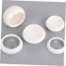 NOLITOY 2pcs Empty Powder Case Cosmetic Case Powder Box Makeup Powder Pack As Shown Size 2 - Buy Online on SooperMarket.com