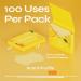 FOMIN Antibacterial Lemon Travel Soap Sheets - 300ct Dissolvable Hand Washing Mini Soap for Camping - Buy Online on SooperMarket.com