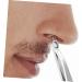 NOLITOY Nose Hair Trimmer for Men | Reusable Grooming Tool & Tweezers | Steel Clipper Set for Precise Hair Removal - Buy Online on SooperMarket.com