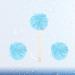 Buy Blue Shower Bath Balls - Soft Solid Color Bath Sponge for Relaxing Bath Time - Buy Online on SooperMarket.com