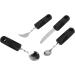 Weighted Silverware Dishware Knife Aggravated Utensil for Diet Utensil Home Adaptive Spoons - Buy Online on SooperMarket.com