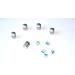5x Nano Magnetic Silver Geocaching Containers - Waterproof Log Strips | Micro & Neodymium Hiding Place - Buy Online on SooperMarket.com