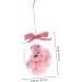 Alipis 2pcs Easter Eggs Hanging Easter Egg Ornament Easter Party Egg Decoration Easter Party Decorations Plastic Hamper Hanging Egg Decor Easter Party Hanging Decor Spot Props Foam Pink 8x5.7cm - Buy Online on SooperMarket.com