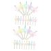 40 Pcs Lollipop Pendant Key Fob Lollipops Lollipop Keychain Resin Lollipop Charms Hairpin Girl Child 4.2X2cmx2pcs As Shownx2pcs