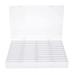 44 Grids Fake Nail Tips Color Display Holder Storage Box For Nails Art Decor Nails Art Decoration White