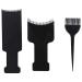 Minkissy 1 Hair Coloring Set Highlighter Board Hair Dye Comb Hair Tint Dying Flat Paddle Hair Tinting Applicator Professional Hair Dye Kit Foil Board Accessories Flat Top Abs Plastic