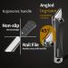 Buy Ingrown Nail Clippers - Stainless Steel Toe & Fingernail Clippers for Seniors Men & Women | Curved Blade Design for Easy Use - Buy Online on SooperMarket.com