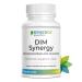 DIM Synergy - Dim Supplement with Calcium D-Glucarate Supports Desirable Estrogen Metabolism and Clearance Hormone Balance Supplement for Women 150mg DIM & 200mg Calcium D-Glucarate - 120 Veg Caps