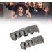 Shop Hip Hop Prop Teeth Accessories - Shiny Black Brass & Silicone Decoration for Halloween Party Gifts - Buy Online on SooperMarket.com