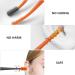 Professional Double-End Earwax Removal Tool Set - Spiral Remover with Storage Pick - Orange Dark Grey - 4 Sets - Buy Online on SooperMarket.com