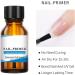 Nail Dehydrator and Primer Bond Set Natural Nail Dehydrant and Max Bond Nail Prep Natural Dehydrate Bond Primer Nail Protein Bond for Gel Nail Polish 15ml - Buy Online on SooperMarket.com