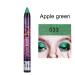 Go Ho 2PCS Green Eyeshadow Sticks - Shimmer Eye Black Ultra Pigmented Makeup - Long Lasting Eye Shadow Pen in Apple Green & Grass Green - Buy Online on SooperMarket.com