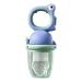 Bexdug Fresh Food Dispenser for Babies | Ultraicide Silicone Baby Food Pacifier - Safe & Healthy Nibble Feed for Toddlers & Newborns - Blue - Buy Online on SooperMarket.com