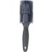 Lint roller permanent clothes roll washable reusable 6.5 x 24 x 6.5 cm black/grey