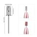 10-Piece Rolybag Nail Drill Bits Set for Electric File Sanders - 3/32 Inch Mandrels for Manicures, Pedicures, Home, Salon & Spa - Buy Online on SooperMarket.com