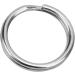 Stainless Steel Carabiner Clip Key Rings - Outdoor Belt Clip for Hiking Camping & Climbing Accessories - 1.6x0.3in Silver - Buy Online on SooperMarket.com