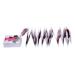 Rotekt 100pcs Nail Forms for Nail Extension - UV Builder Gel Paper Tray & Nail Art Accessories for Perfect Nails | International Shipping Available - Buy Online on SooperMarket.com