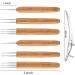 Dreadlock Crochet Needle Set - 6 Hooks with Interlocking Tool and Case - Buy Online on SooperMarket.com