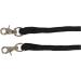 Marengos Black Knotted Halter with Reins for Warmbloods - Premium Quality Equestrian Gear - Buy Online on SooperMarket.com