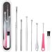 Stainless Steel Earwax Remover Ear Cleaning Ear Wax Pickers 7pcs/set Tools Earwax Spoon Metal Ear Cleaner