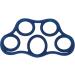 Finger Exerciser Skin Friendly Finger Trainer 2Pcs High Flexibility for Recovery (Dark Blue 11LB) - Buy Online on SooperMarket.com