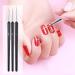 Professional Nail Art Brush Set - 3-Piece Design for Manicure & Salon | Detail Liner Brushes (6mm 7mm 10mm) - Buy Online on SooperMarket.com