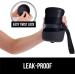 Gorilla Grip Portable Dog Water Bottle - Leak Proof 20oz Silicone Dispenser for Puppy Walks, Travel, Hiking - Keep Pets Hydrated on the Go - Black - Buy Online on SooperMarket.com
