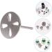 FRCOLOR Bearing for Foot Sander Replacement Bearing Sandpaper Pedicure Tool Foot Sandpaper Bearing Nails Tools Practical Storage Dead Skin Feet Stainless Steel Sandpit 1 count (Pack of 1) - Buy Online on SooperMarket.com