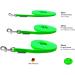 Towline Biothane Dog Leash for Small Dogs - 9mm 3m/10m/15m Options Neon Green with Hand Loop - Buy Online on SooperMarket.com
